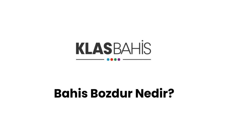 bahis bozdur nedir 134