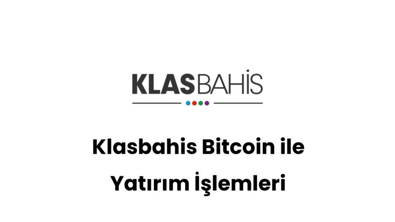 klasbahis bitcoin ile yatirim islemleri 340