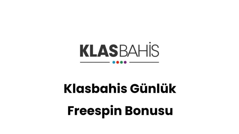 klasbahis gunluk freespin bonusu 480